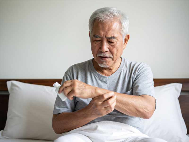 为什么老年人的皮肤容易干燥